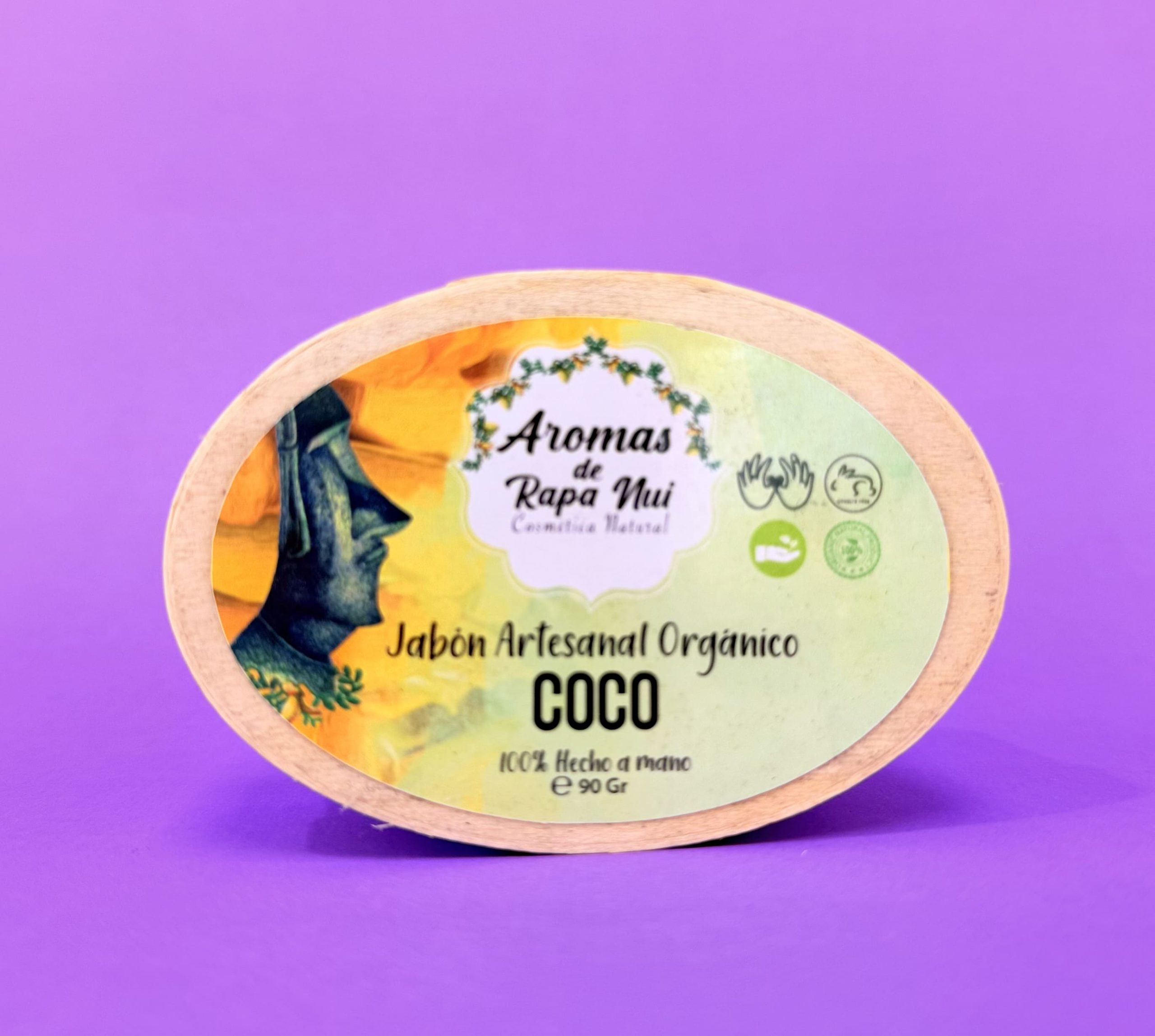Jabón Artesanal Orgánico de Coco