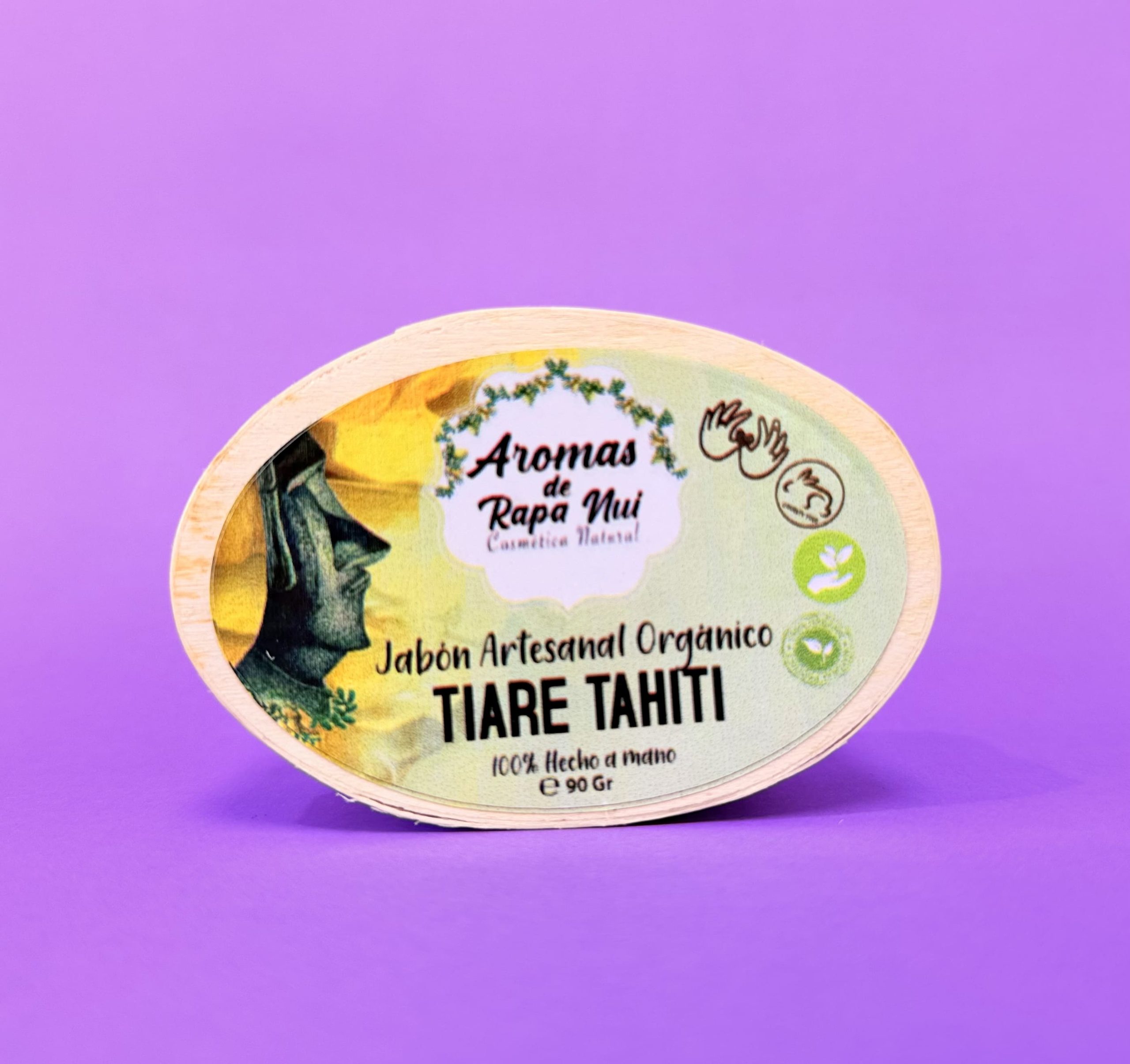 Jabón Artesanal Orgánico de Tiare Tahiti